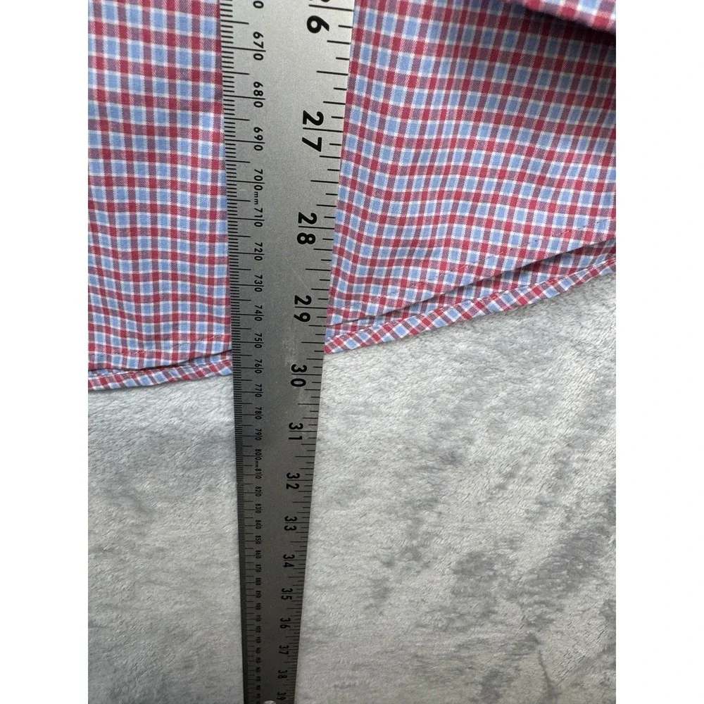 Vineyard Vines Performance Classic‎ Fit Murray Shirt Plaid Men's SIze Large L